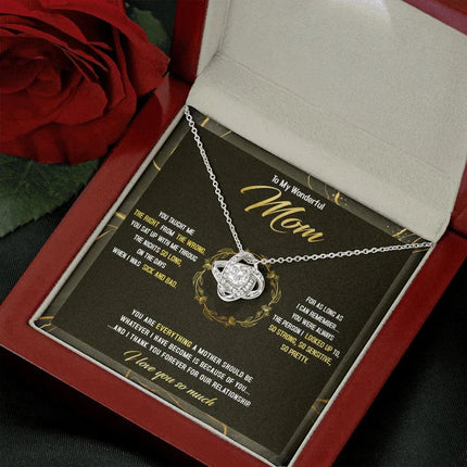 To The Best Mom - The Person I Looked Up To - Necklace SO41T - Charming Present