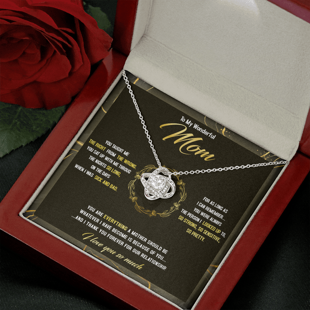 To The Best Mom - The Person I Looked Up To - Necklace SO41T