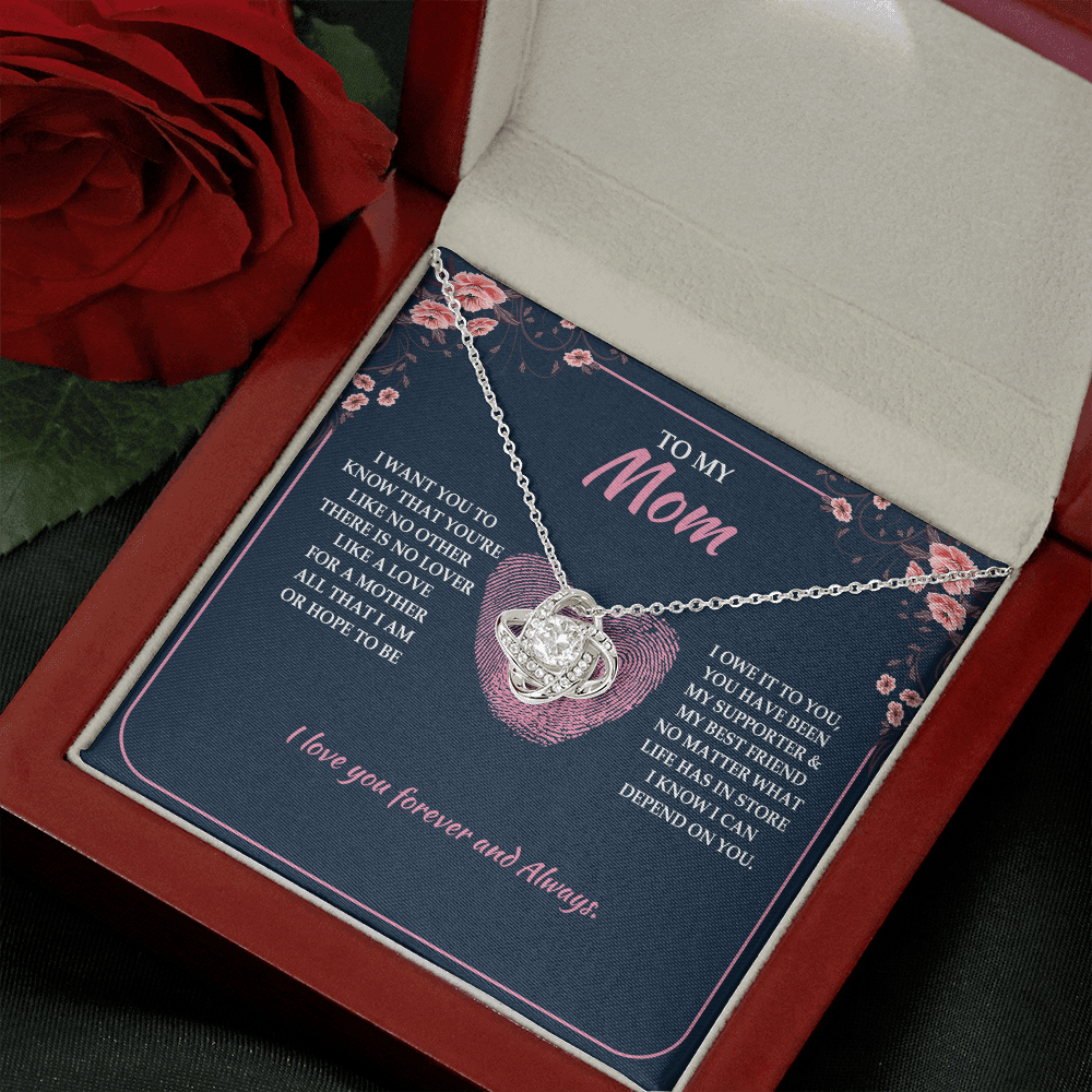 To My Mom - Thank You For Guiding Me Through All Of This - Necklace SO125V