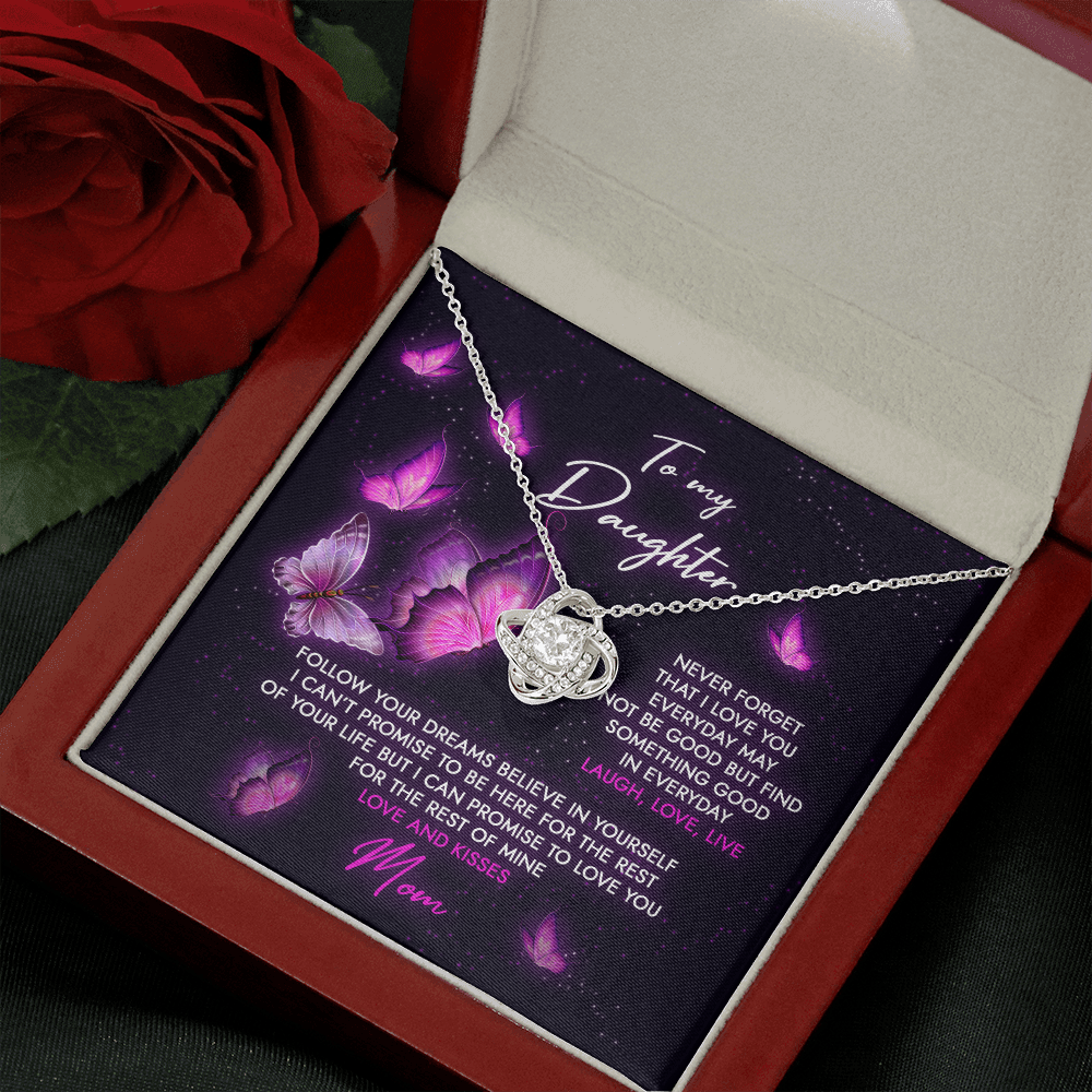 To My Daughter - Never Forget That I Love You - Necklace SO69