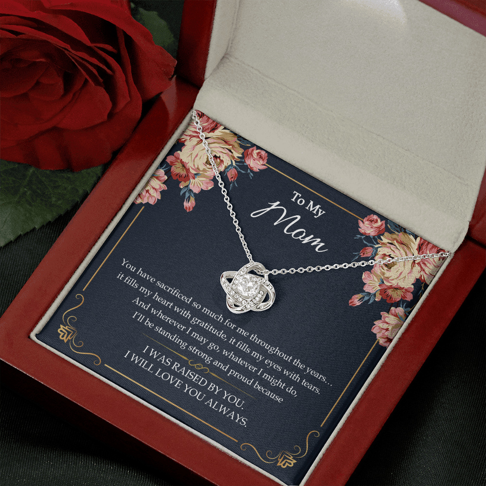 To My Mom - I Will Love You Always - Necklace SO55V