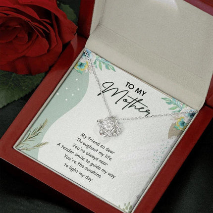 To My Mom You're The Sun Shine To Light My Day - Necklace SO20V - Charming Present