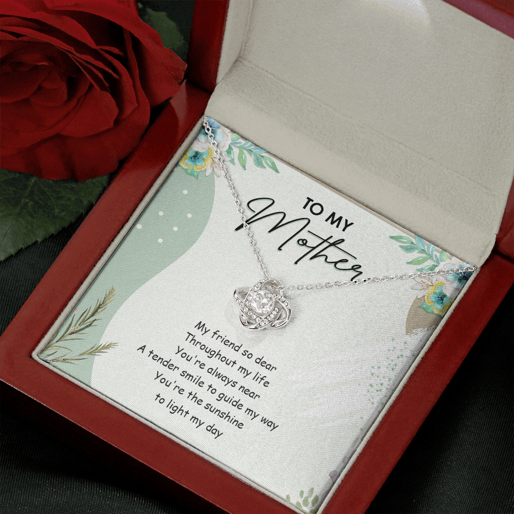 To My Mom You're The Sun Shine To Light My Day - Necklace SO20V