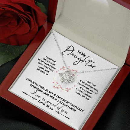 To My Daughter - I Wish You The Strength - Necklace SO147T - Charming Present