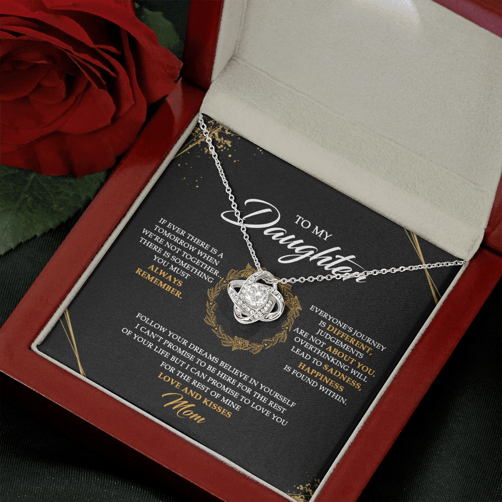 To My Daughter - Never Forget That I Love You - Necklace SO31V