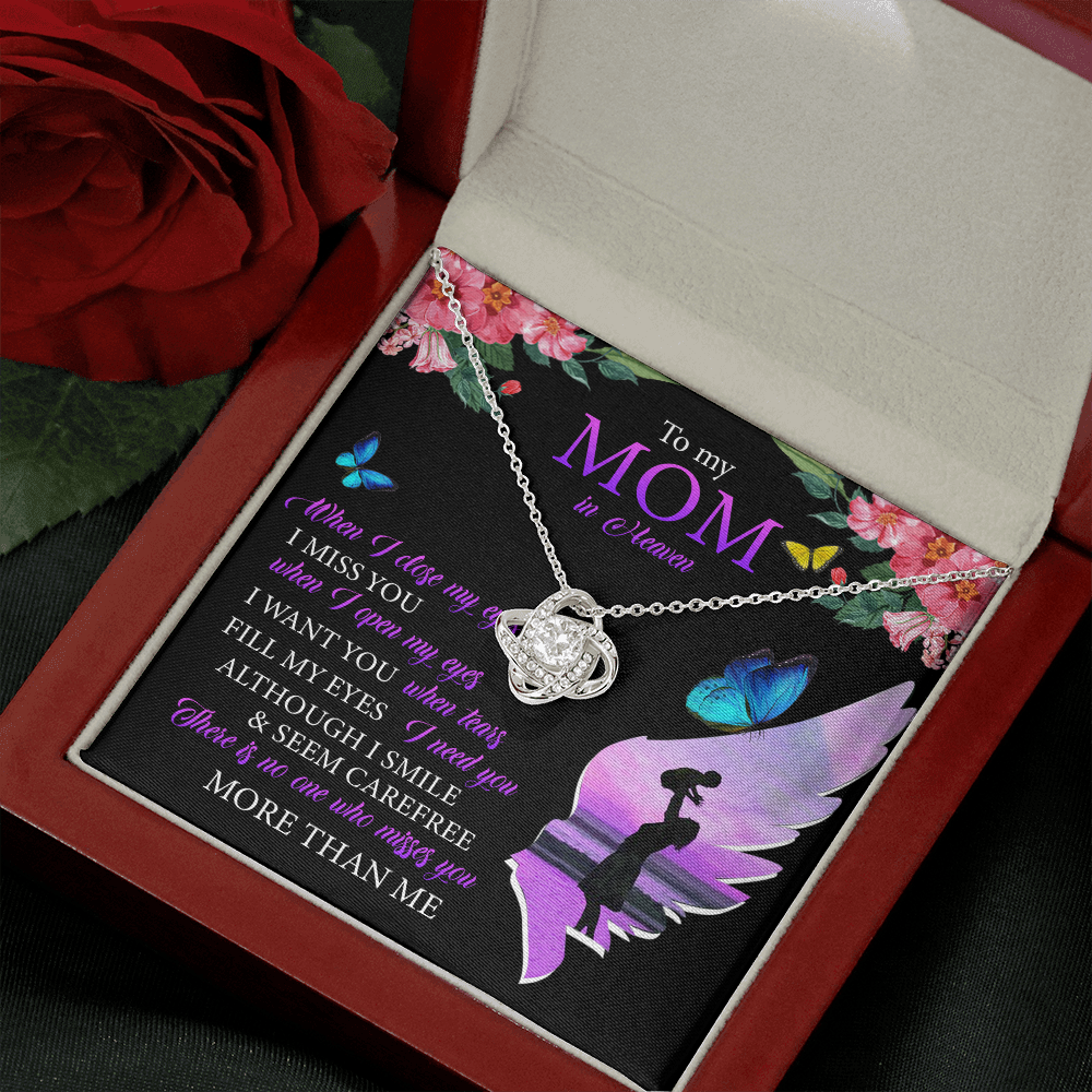 To My Mom In Heaven - I Miss You - Necklace SO91T
