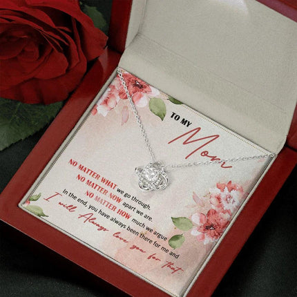 To My Mom I Will Always Love You - Necklace SO26V - Charming Present