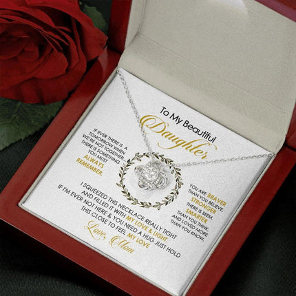 To My Beautiful Daughter - You Mean To Me - Necklace SO143V - Charming Present