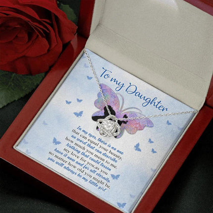 To My Daughter You Will Always Be My Little Girl - Necklace SO74 - Charming Present
