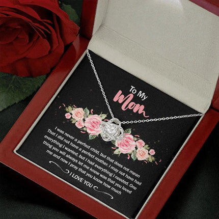 To My Mom - You Know How Much I Love You - Necklace SO80V - Charming Present