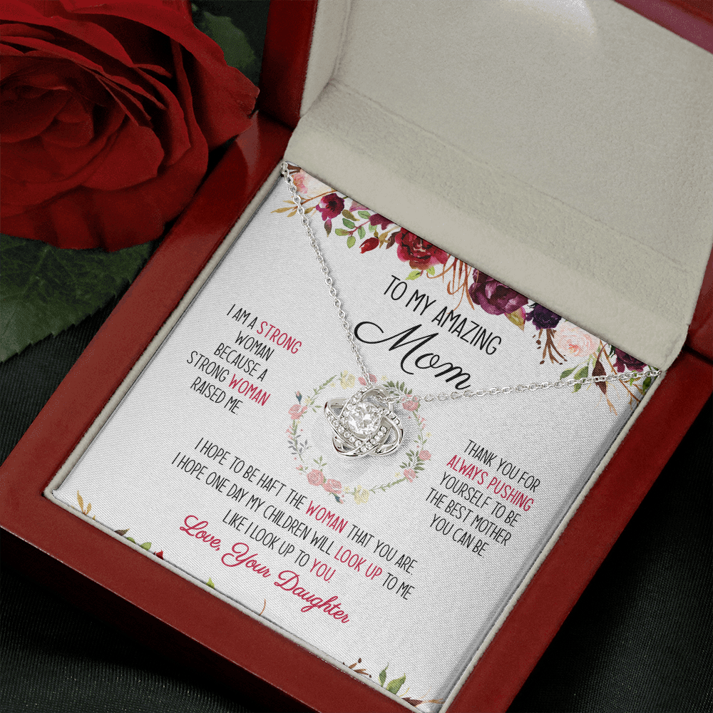 To My Amazing Mom - You're The Best Mom Ever - Necklace SO51V