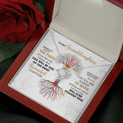 To My Granddaughter - You Are Always In Mine - Necklace DR11 - Charming Present