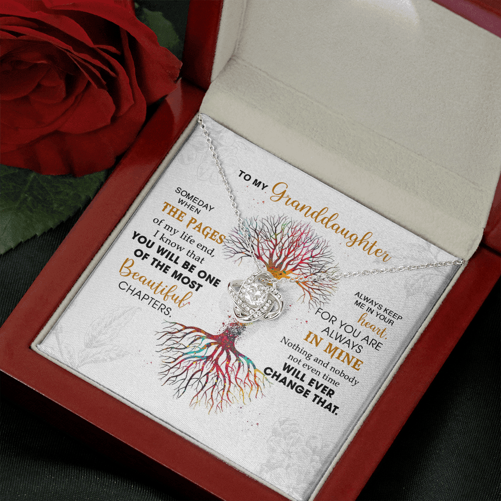 To My Granddaughter - You Are Always In Mine - Necklace DR11