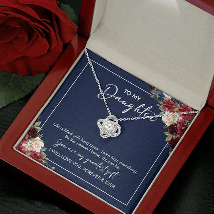 To My Daughter You Are My Greatest Gift - Necklace SO72 - Charming Present