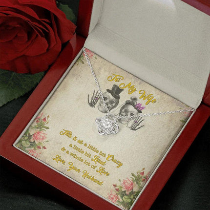 To My Wife This Is Our Necklace SO08 - Charming Present