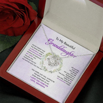 To My Granddaughter You Will Always Be An Amazing Child - Necklace SO91 - Charming Present