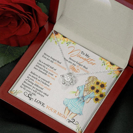To My Daughter - You Are My Sunshine - Necklace SO137T - Charming Present