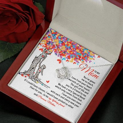 To My Mom - We Have A Very Special Bond - Necklace SO57T - Charming Present