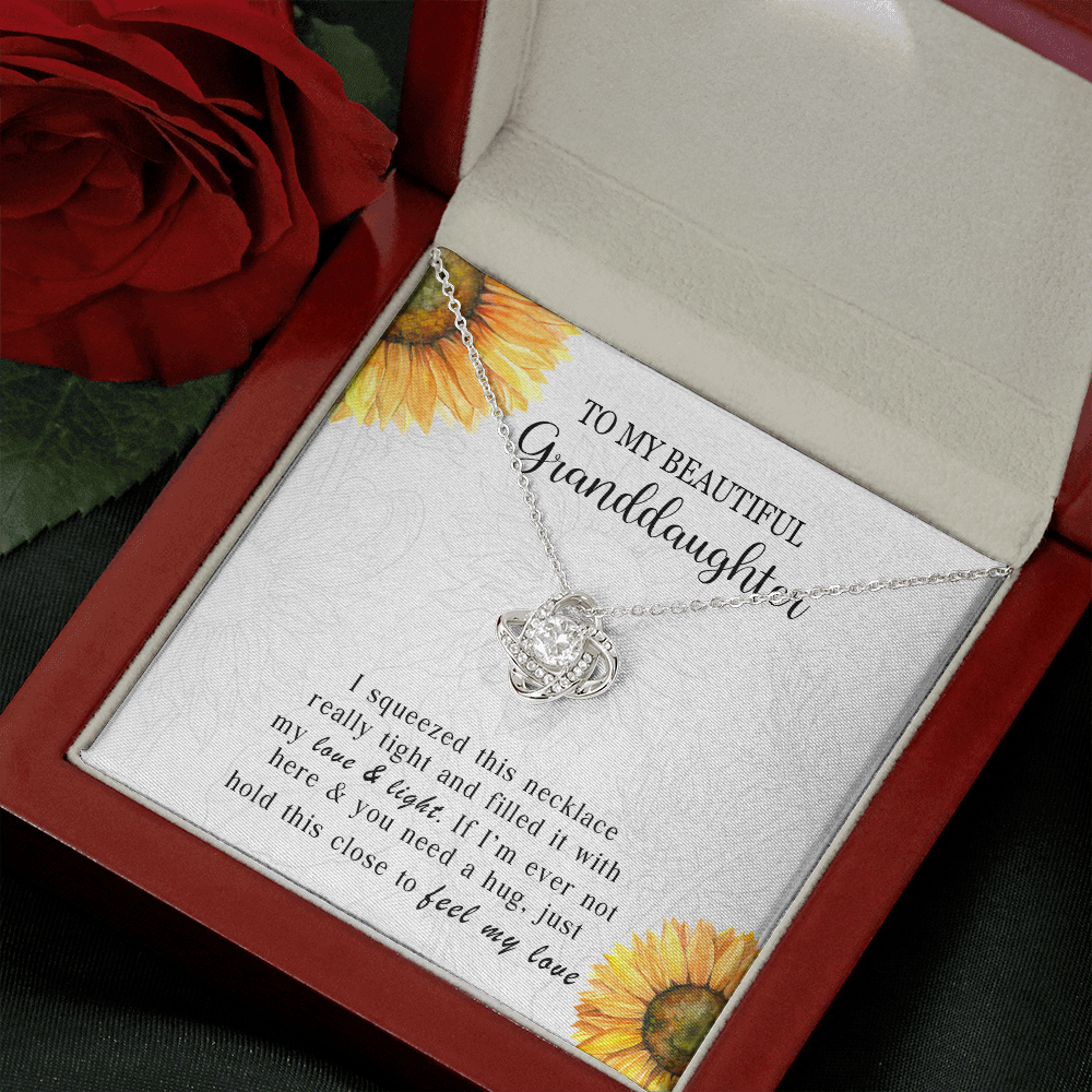 To My Granddaughter - Feel My Love - Necklace DR10