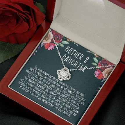 Mother's Day Gift - The Bond Between Mother And Daughter Is Forever - Necklace SO16T - Charming Present