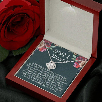 Mother's Day Gift - The Bond Between Mother And Daughter Is Forever - Necklace SO16T - Charming Present