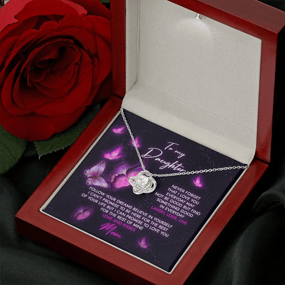 To My Daughter - Never Forget That I Love You - Necklace SO69