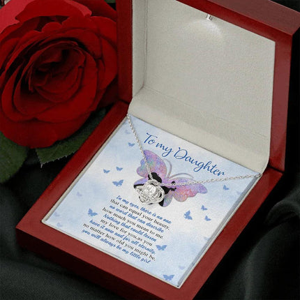 To My Daughter You Will Always Be My Little Girl - Necklace SO74 - Charming Present
