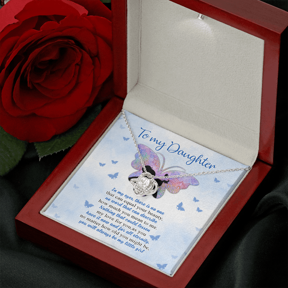 To My Daughter You Will Always Be My Little Girl - Necklace SO74