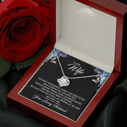 To My Wife - My Love For You - Necklace SO146T - Charming Present