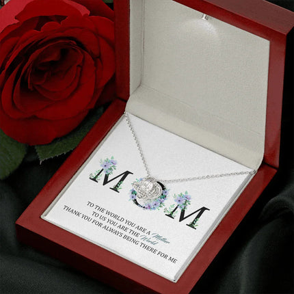 MOM - Thank You For Always Being There For Me - Necklace SO89T - Charming Present
