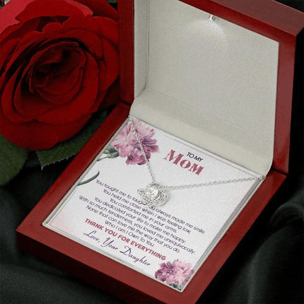 To My Mom Thank You For Loving Me Unconditionally - Necklace SO29T - Charming Present