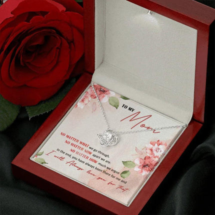 To My Mom I Will Always Love You - Necklace SO26V - Charming Present