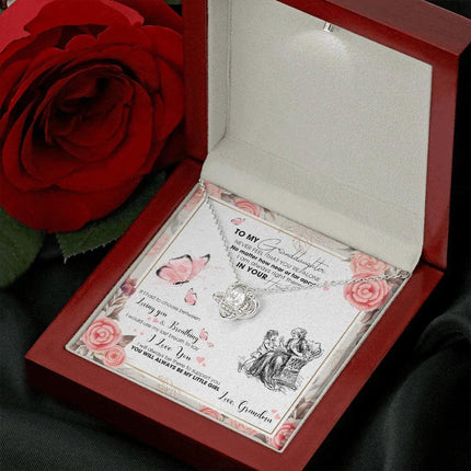 To My Granddaughter - I AM Right There In Your Heart - Necklace DR15 - Charming Present