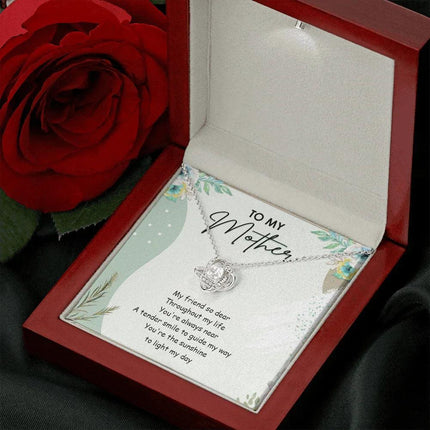 To My Mom You're The Sun Shine To Light My Day - Necklace SO20V - Charming Present