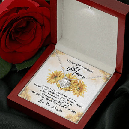To My Mom - Always Your Little Girl - Necklace SO76 - Charming Present
