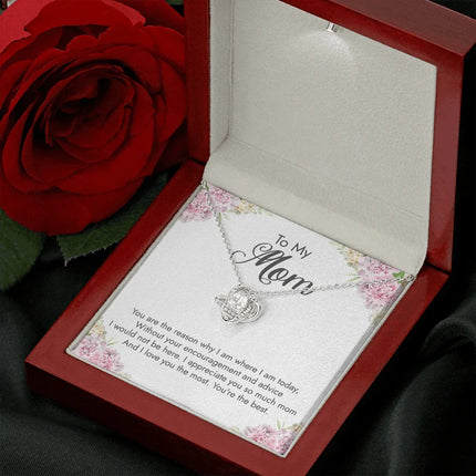 To My Mom I Love You The Most - Necklace SO82 - Charming Present