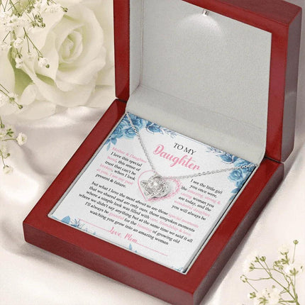 To My Daughter You Are My Wonderful Woman - Necklace SO43V - Charming Present