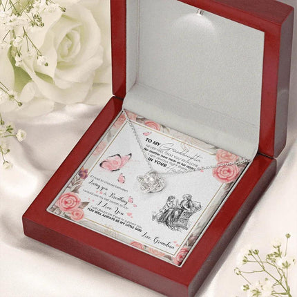 To My Granddaughter - I AM Right There In Your Heart - Necklace DR15 - Charming Present