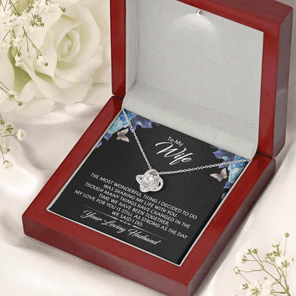 To My Wife - My Love For You - Necklace SO146T - Charming Present