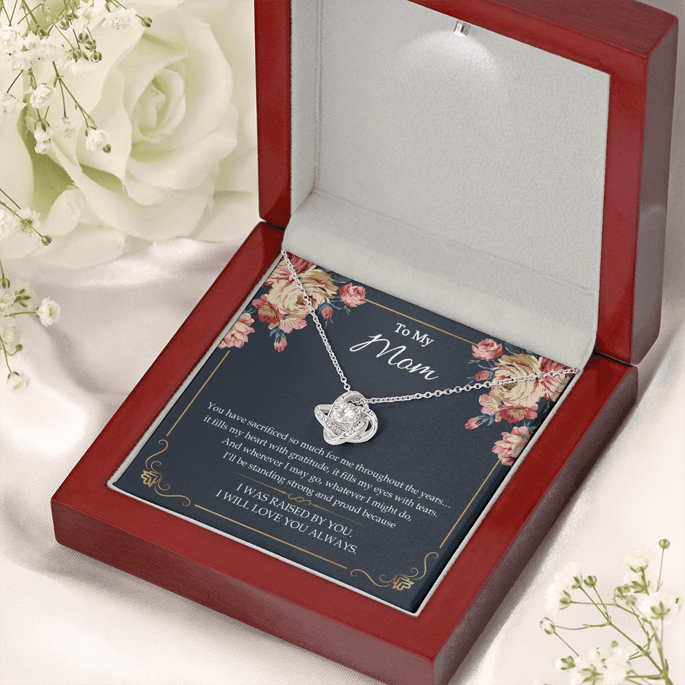 To My Mom - I Will Love You Always - Necklace SO55V