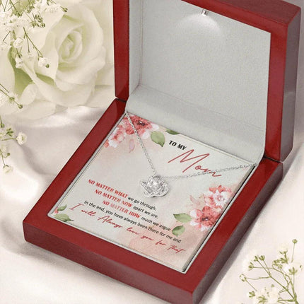 To My Mom I Will Always Love You - Necklace SO26V - Charming Present