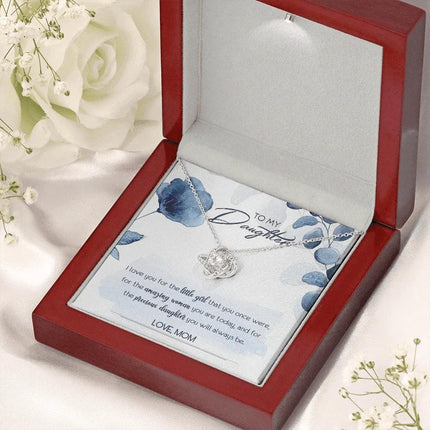 To My Daughter - I Love You For The Little Girl - Necklace SO01T - Charming Present