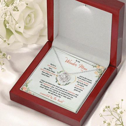 To My Wonder Mom You're One Of A Kind - Necklace SO45T - Charming Present