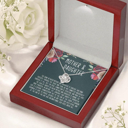 Mother's Day Gift - The Bond Between Mother And Daughter Is Forever - Necklace SO16T - Charming Present