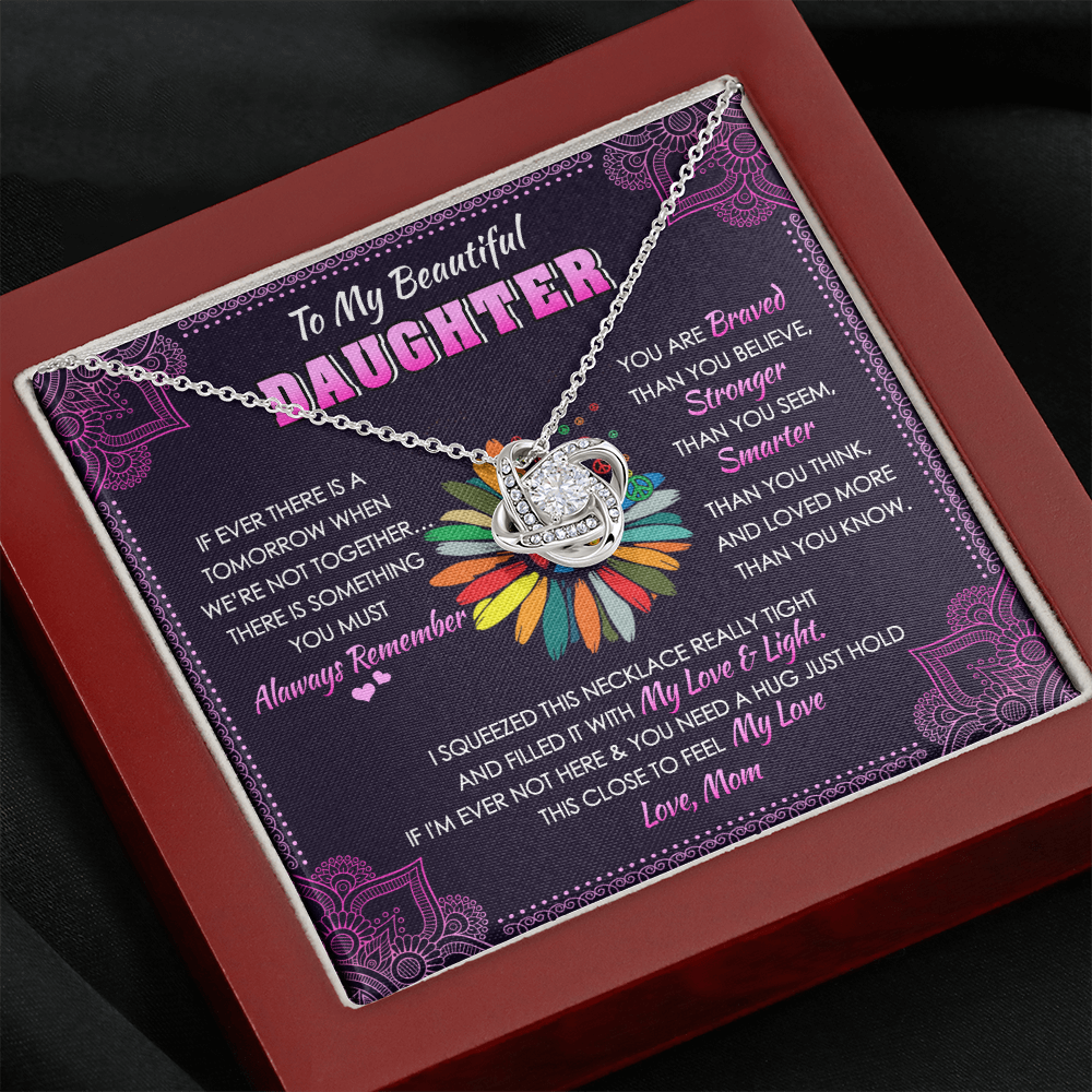 To My Beautiful Daughter - You Mean To Me - Hippie Necklace SO113V1