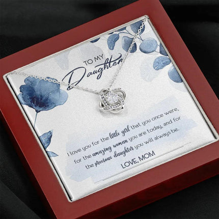 To My Daughter - I Love You For The Little Girl - Necklace SO01T - Charming Present