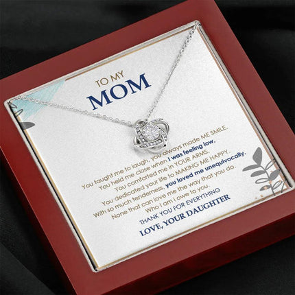 To My Mom Thank You For Everything - Necklace SO11V - Charming Present