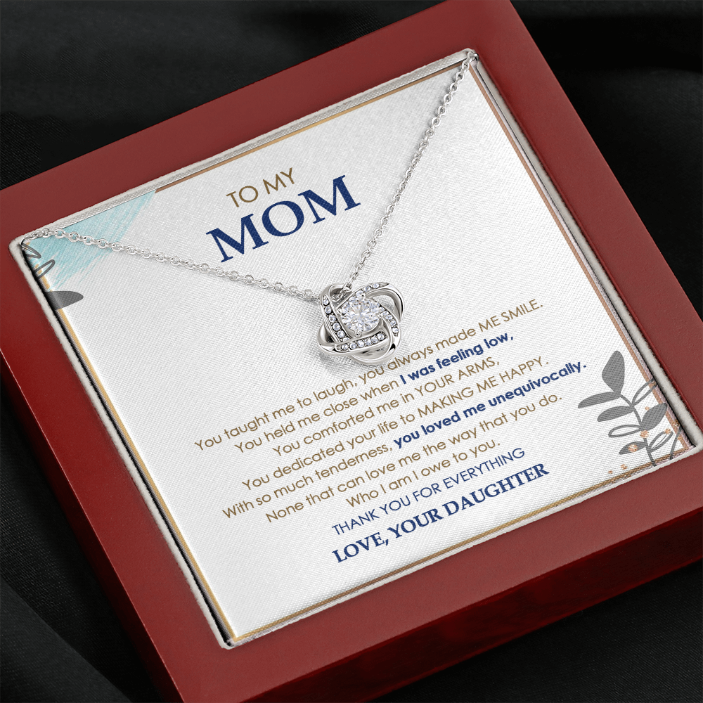 To My Mom Thank You For Everything - Necklace SO11V