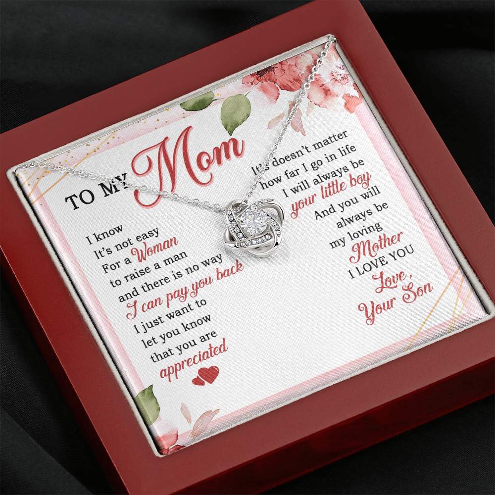 To My Mom - Always Be Your Little Boy - Necklace SO06V