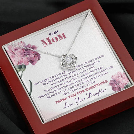 To My Mom Thank You For Loving Me Unconditionally - Necklace SO29T - Charming Present